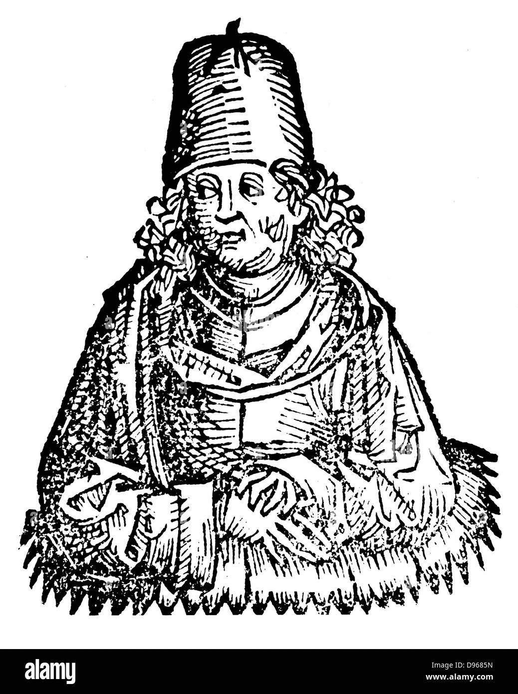 Aristoteles (384322 v. Chr.) Antiken griechischen Philosophen und