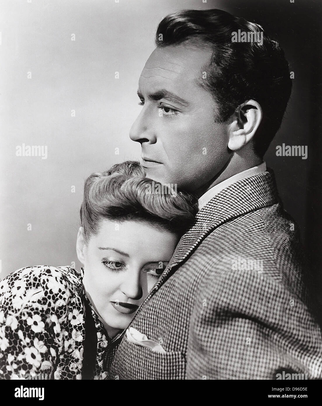 NOW, VOYAGER, Warner Bros., 1942. Produzent: Hal. B. Wallis. Regie: Irving Rapper. Bette Davis (1908-1989) und Paul Henreid. Stockfoto