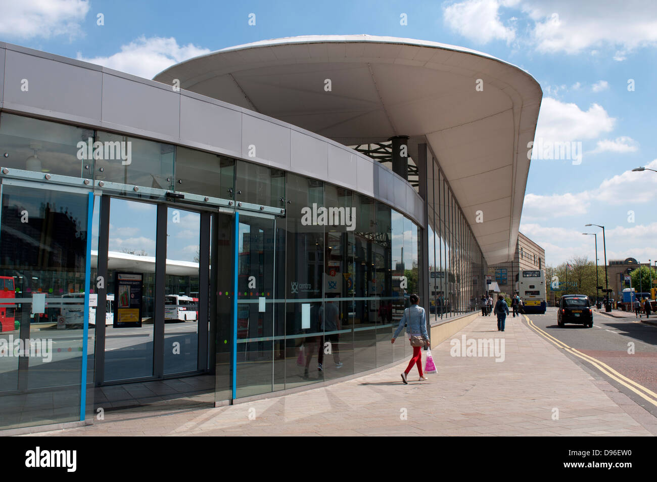 Wolverhampton Bus Station, West Midlands, England, UK Stockfoto