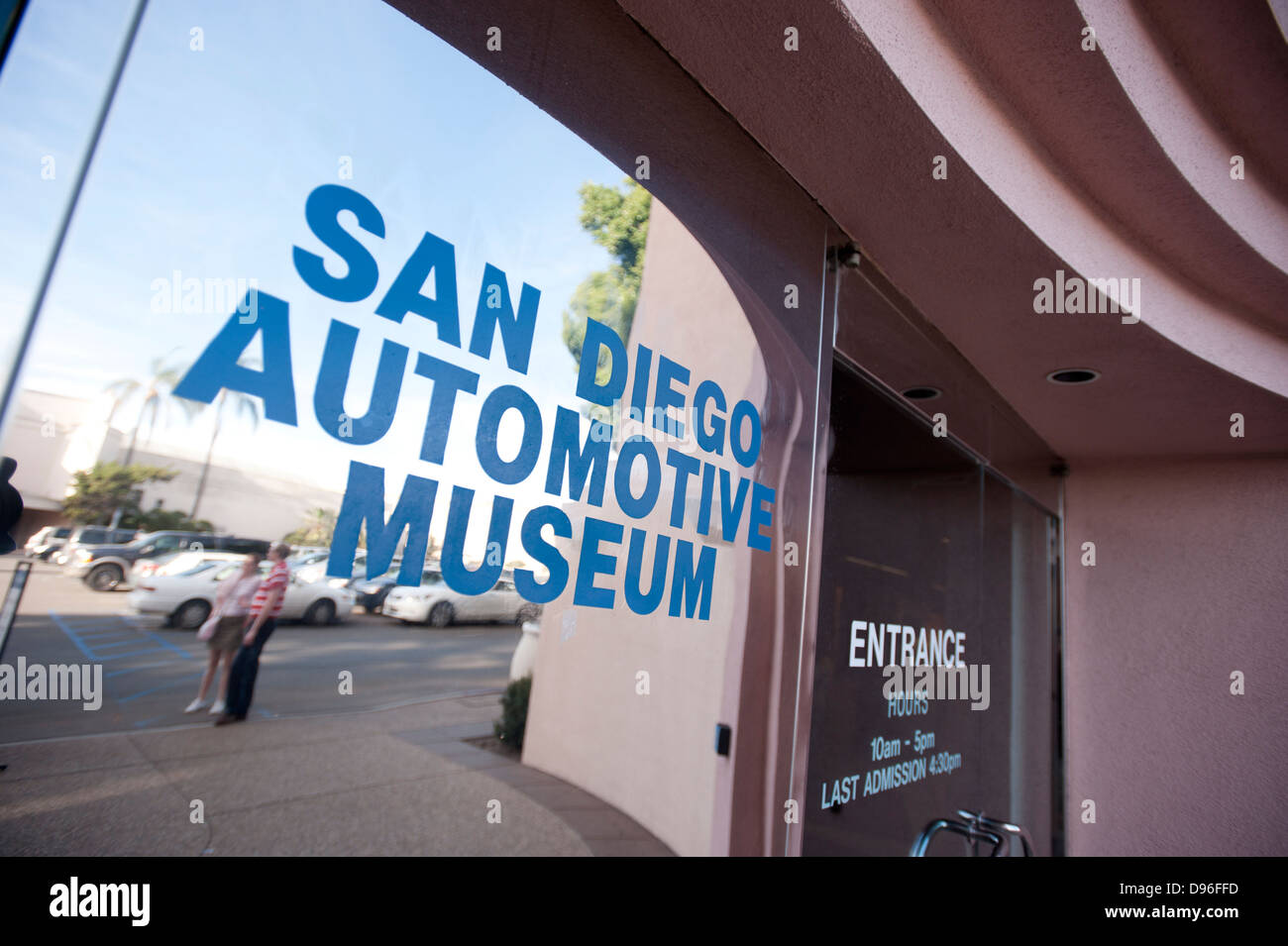 Automobil-Museum, Balboa Park, San Diego, Kalifornien, Vereinigte Staaten von Amerika Stockfoto