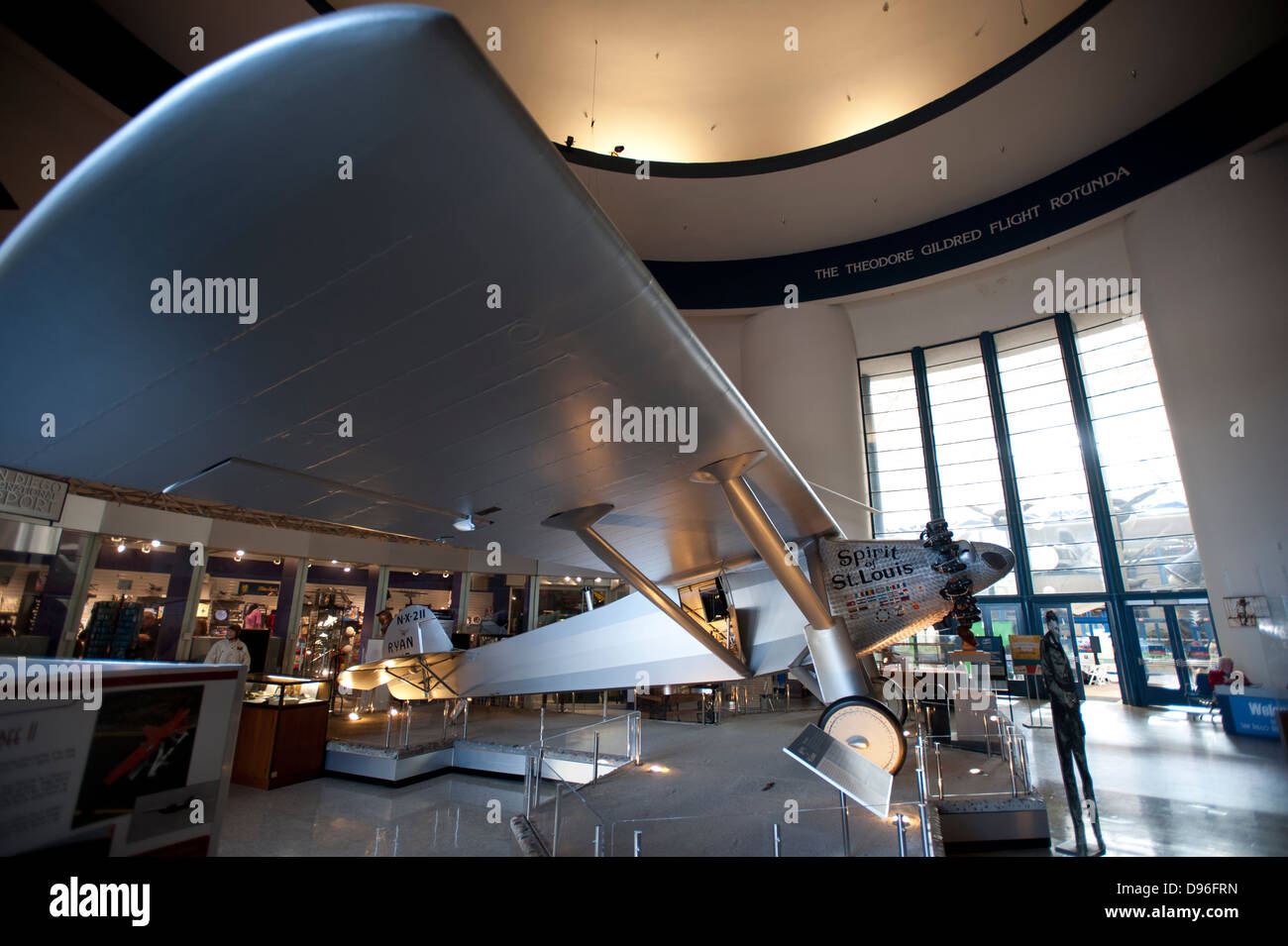 Luft & Raumfahrtmuseum, Balboa Park, San Diego, California, Vereinigte Staaten von Amerika Stockfoto