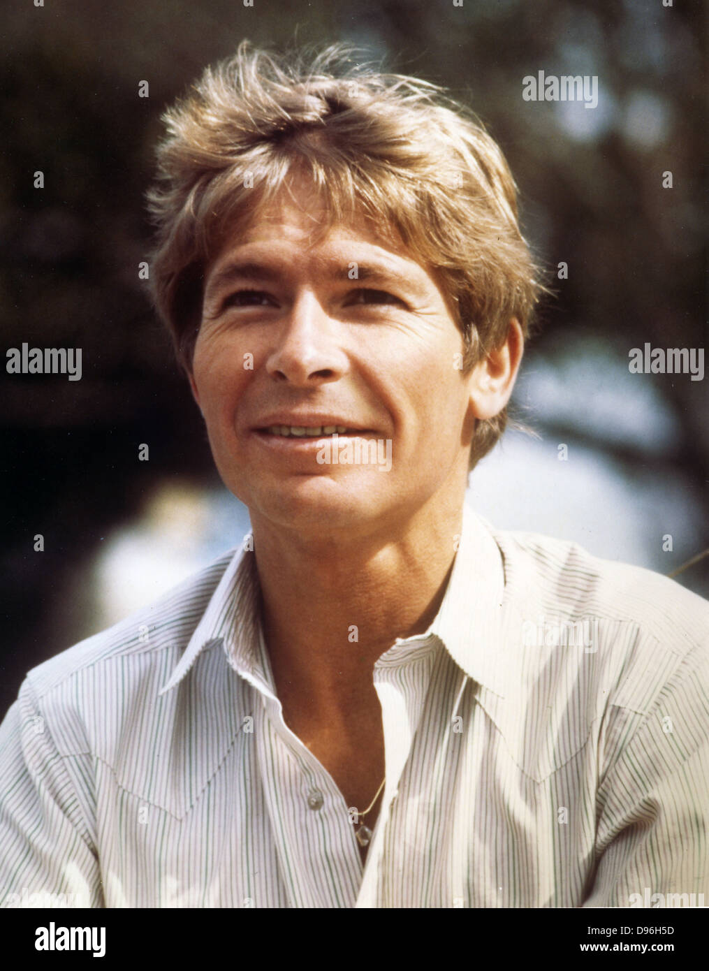 JOHN DENVER (1943-1997)-Promo-Foto von US-Sängerin über 1985 Stockfoto