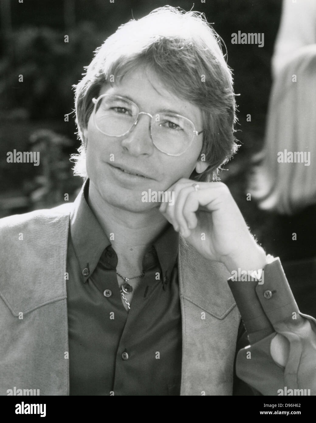 JOHN DENVER (1943-1997)-Promo-Foto von US-Sängerin über 1985 Stockfoto