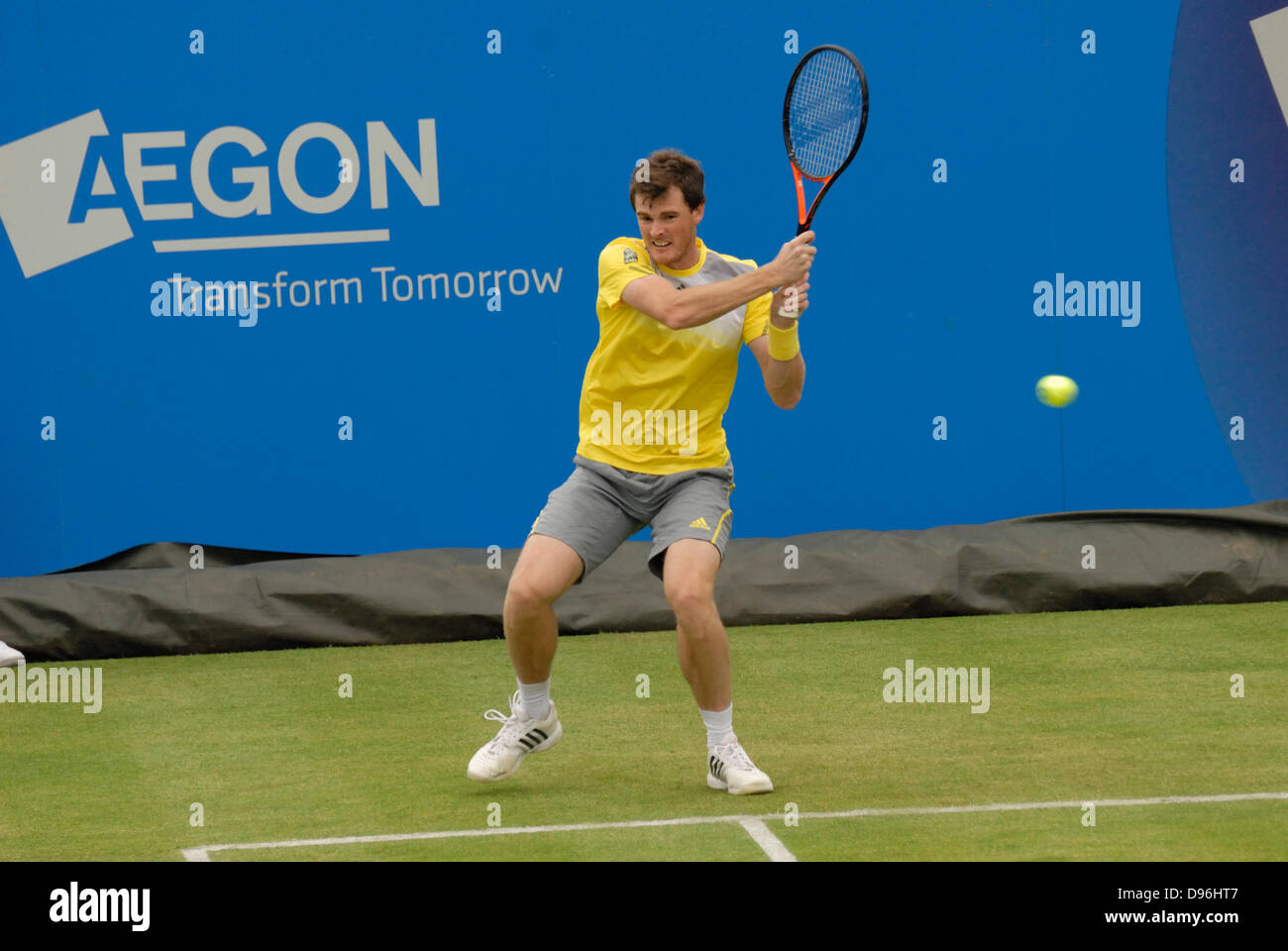 Jamie Murray (GB) bei den Aegon Tennis Championship, Queens Club, London. 12. Juni 2013. Stockfoto