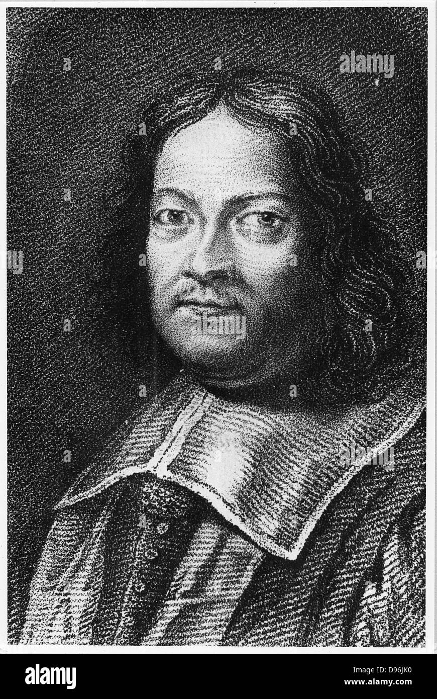 Pierre de Fermat (1595?-1665) Französischer Mathematiker. Von Alexandre Saverien'Histoire des Philosophes Modernes", 2. Ausgabe, Paris, 1762. Gravur. Stockfoto