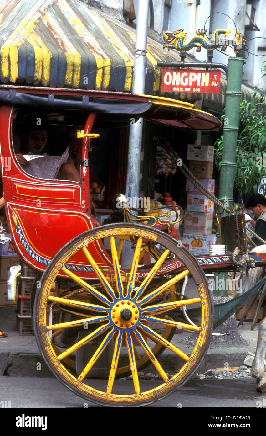 Kelesa, Ongpin street, Chinatown, Manila, Philippinen Stockfoto