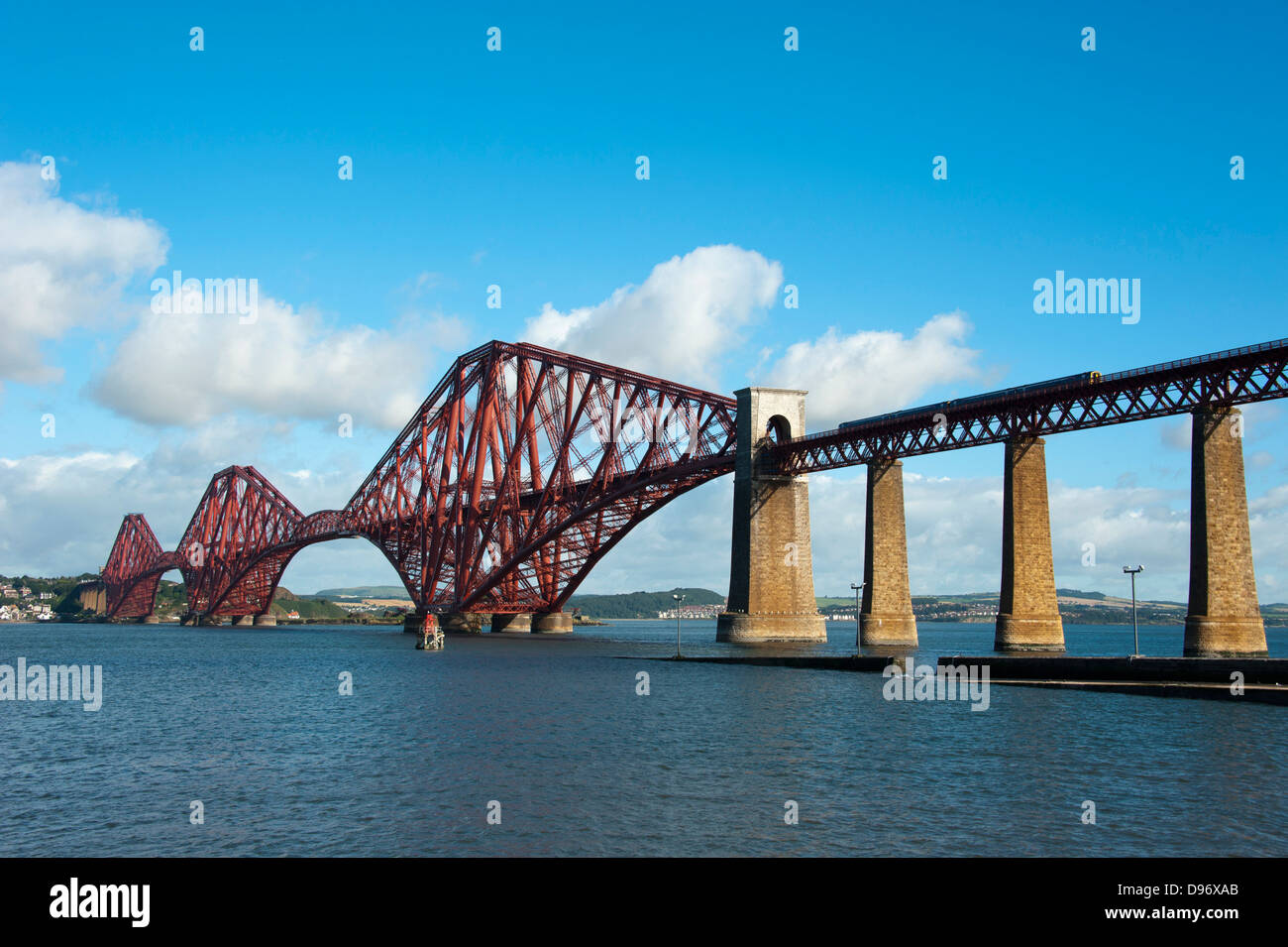 Brücken, Firth of Forth, Edinburgh, Lothian, Schottland, Großbritannien, Europa, Tisches schlug Den Firth of Forth, Edinburg, Loth Stockfoto