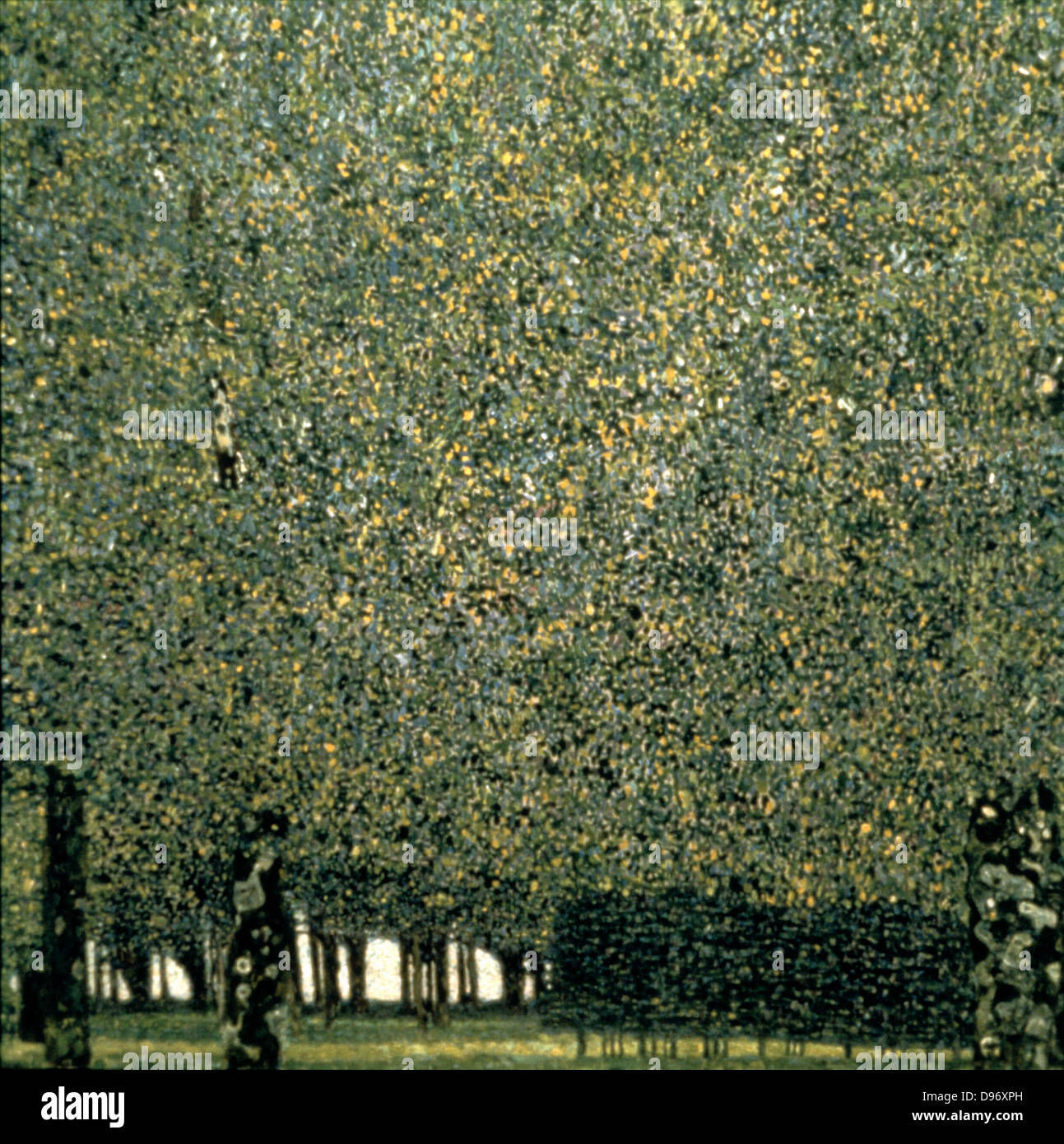 Park, 1910'. Österreichischen symbolistischen Maler Gustav Klimt (1862-1918). Öl auf Leinwand. Stockfoto