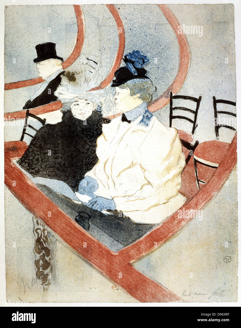ロートレック、「Princeteau dans son Atelier」