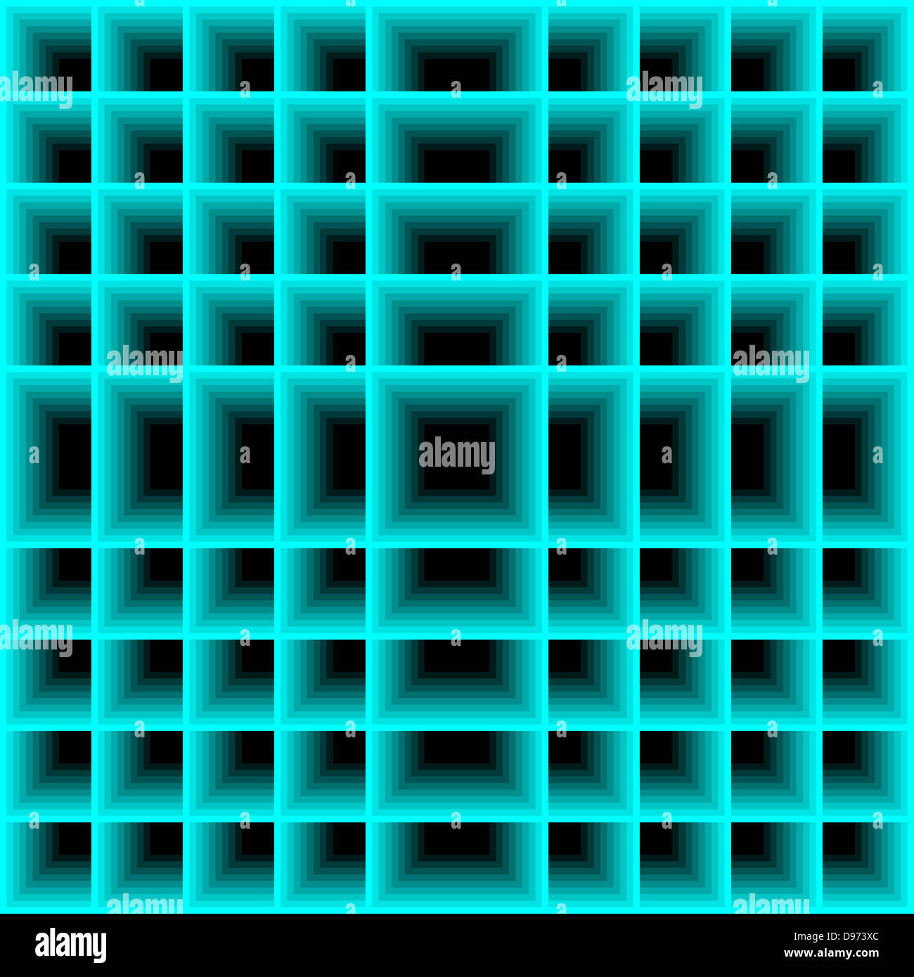 Optische Täuschung-Illustration Stockfoto