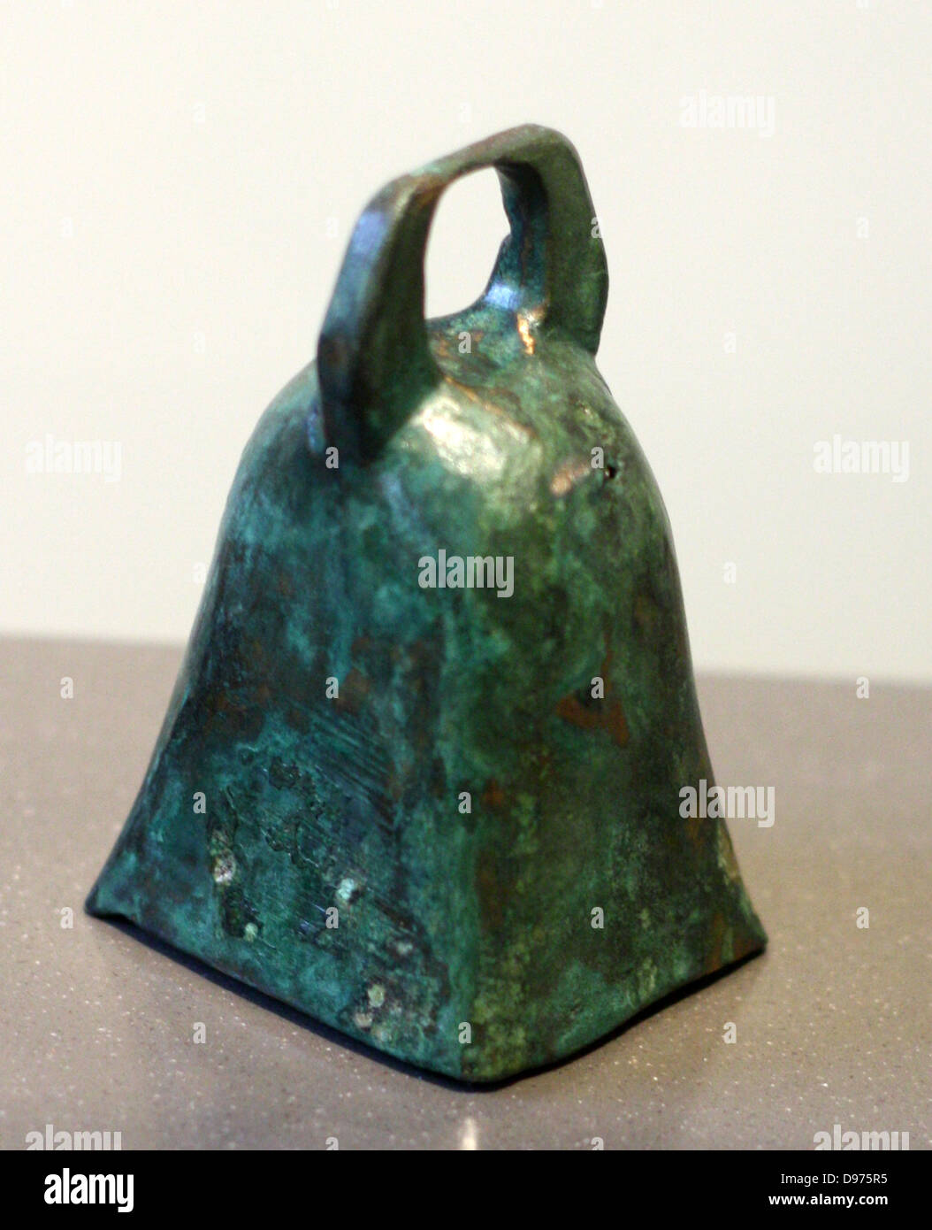 Roman Bell 1 / 2 / Jahrhundert n. Chr. Bronze Stockfoto