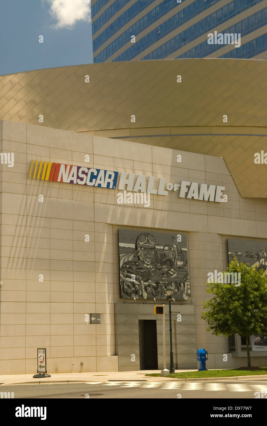 NASCAR Hall Of Fame Charlotte North Carolina USA Stockfoto