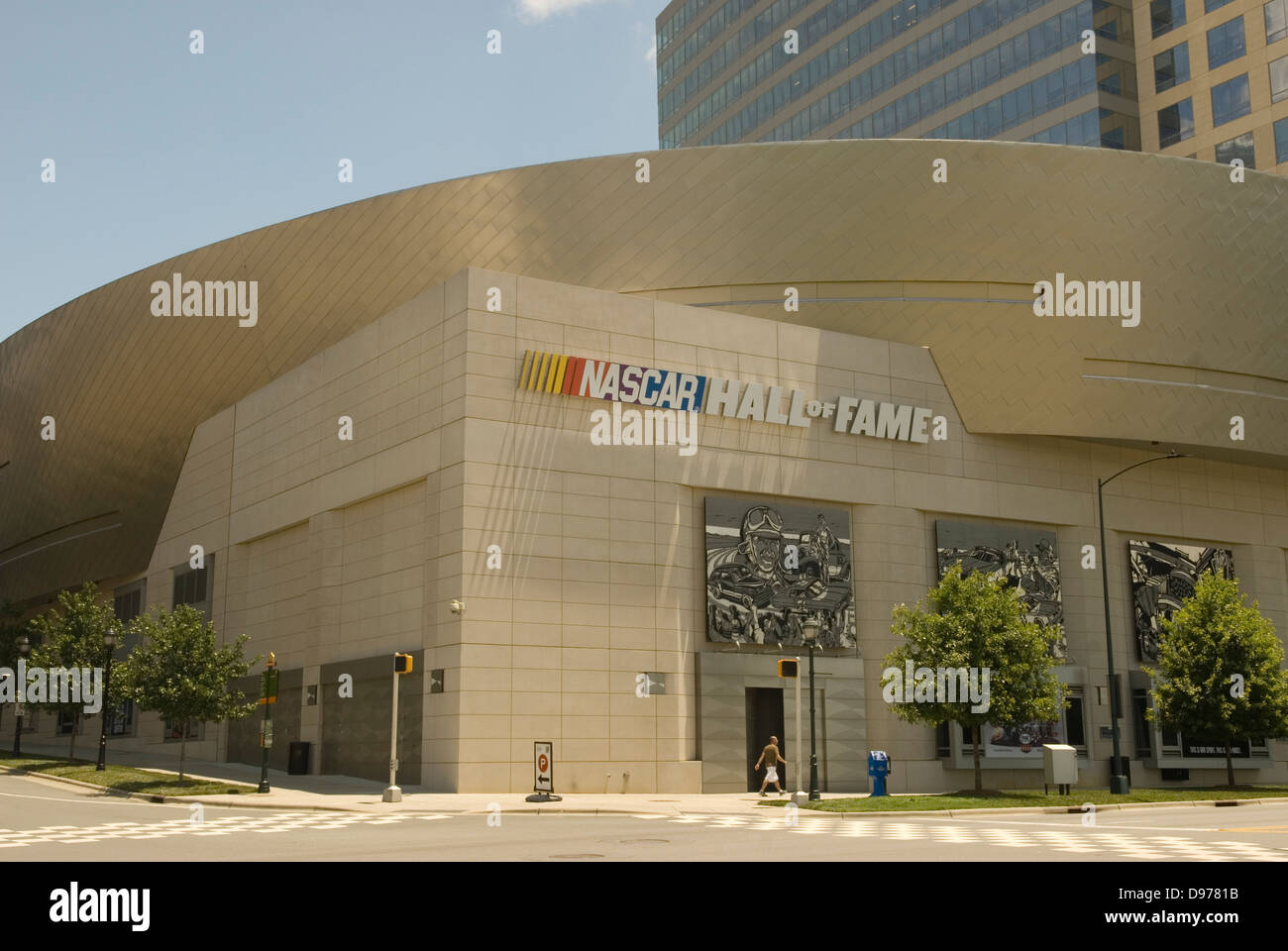 NASCAR Hall Of Fame Charlotte North Carolina USA Stockfoto