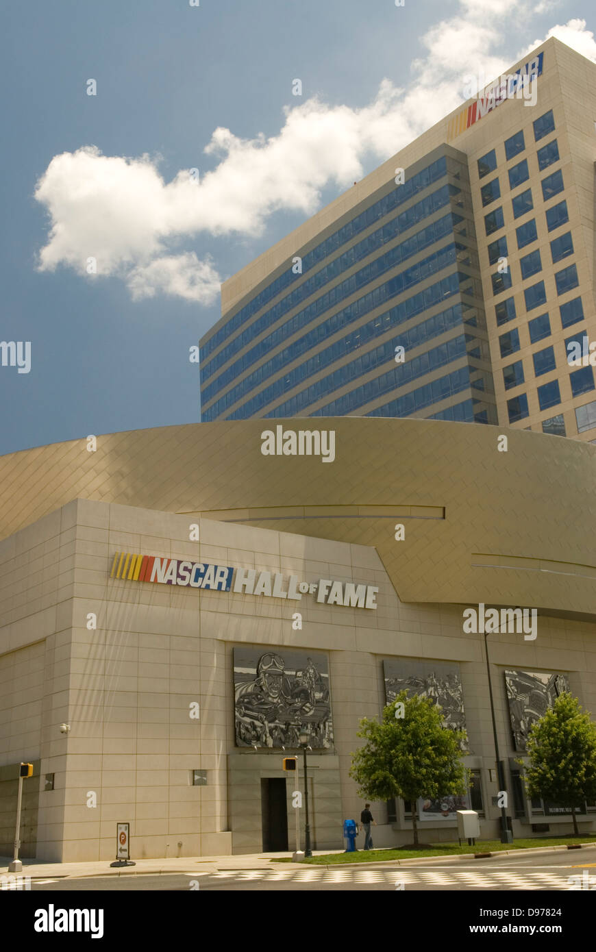 NASCAR Hall Of Fame Charlotte North Carolina USA Stockfoto