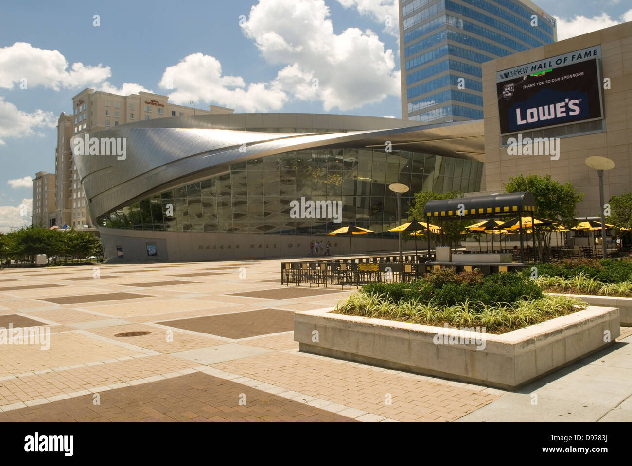 NASCAR Hall Of Fame Charlotte North Carolina USA Stockfoto