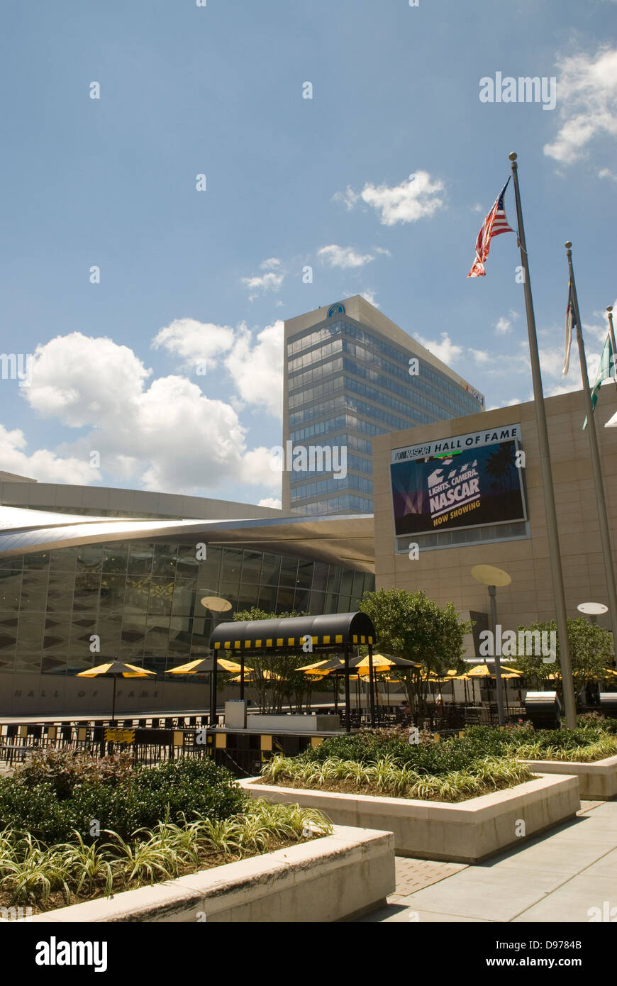 NASCAR Hall Of Fame Charlotte North Carolina USA Stockfoto