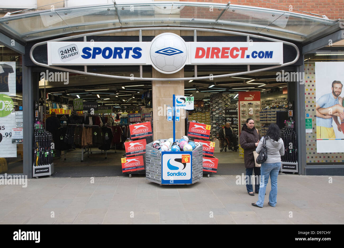 Möglichen direkten Shop Swindon, Wiltshire, England, UK Stockfoto