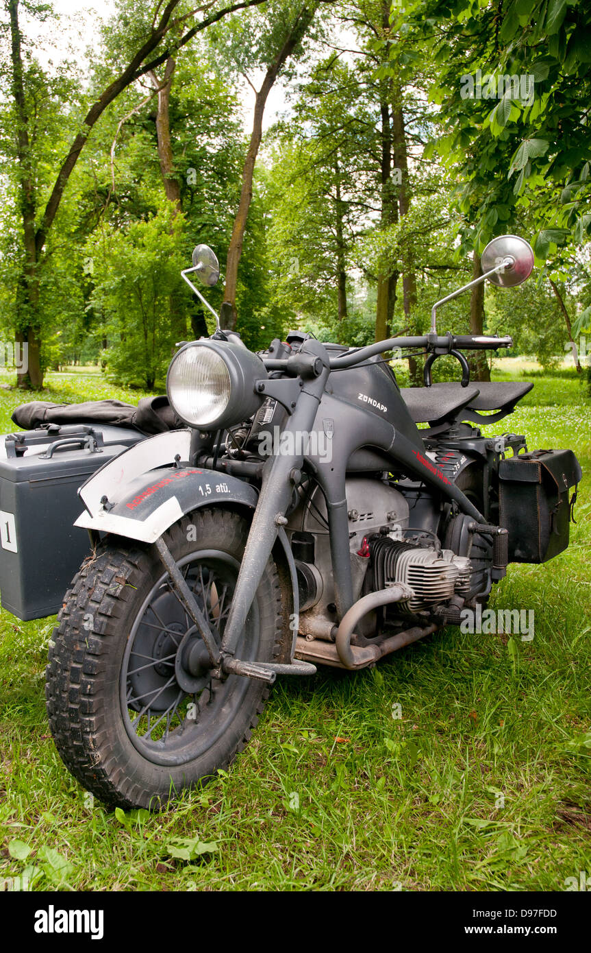Zündapp Oldtimer Motorrad Stockfotografie - Alamy