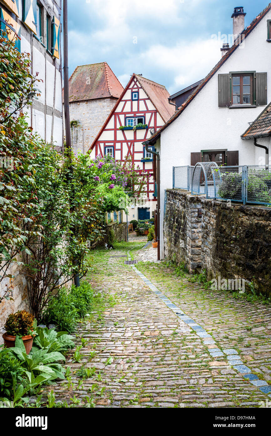 Fachwerkhaus, Bad Wimpfen, Deutschland, Europa. Stockfoto