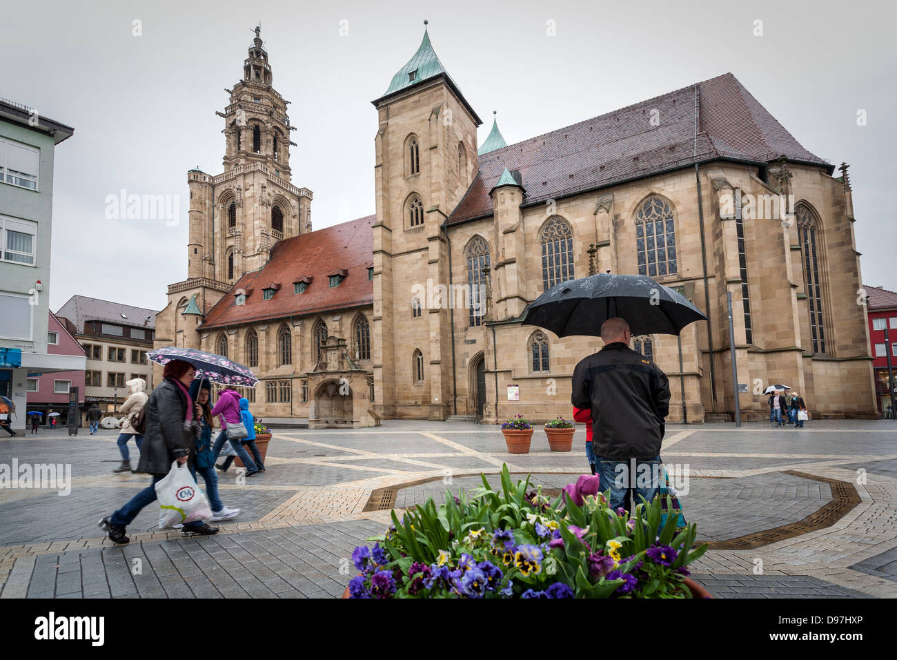 Kilianskirche, Heilbronn am Neckar, Deutschland. Europa. Stockfoto