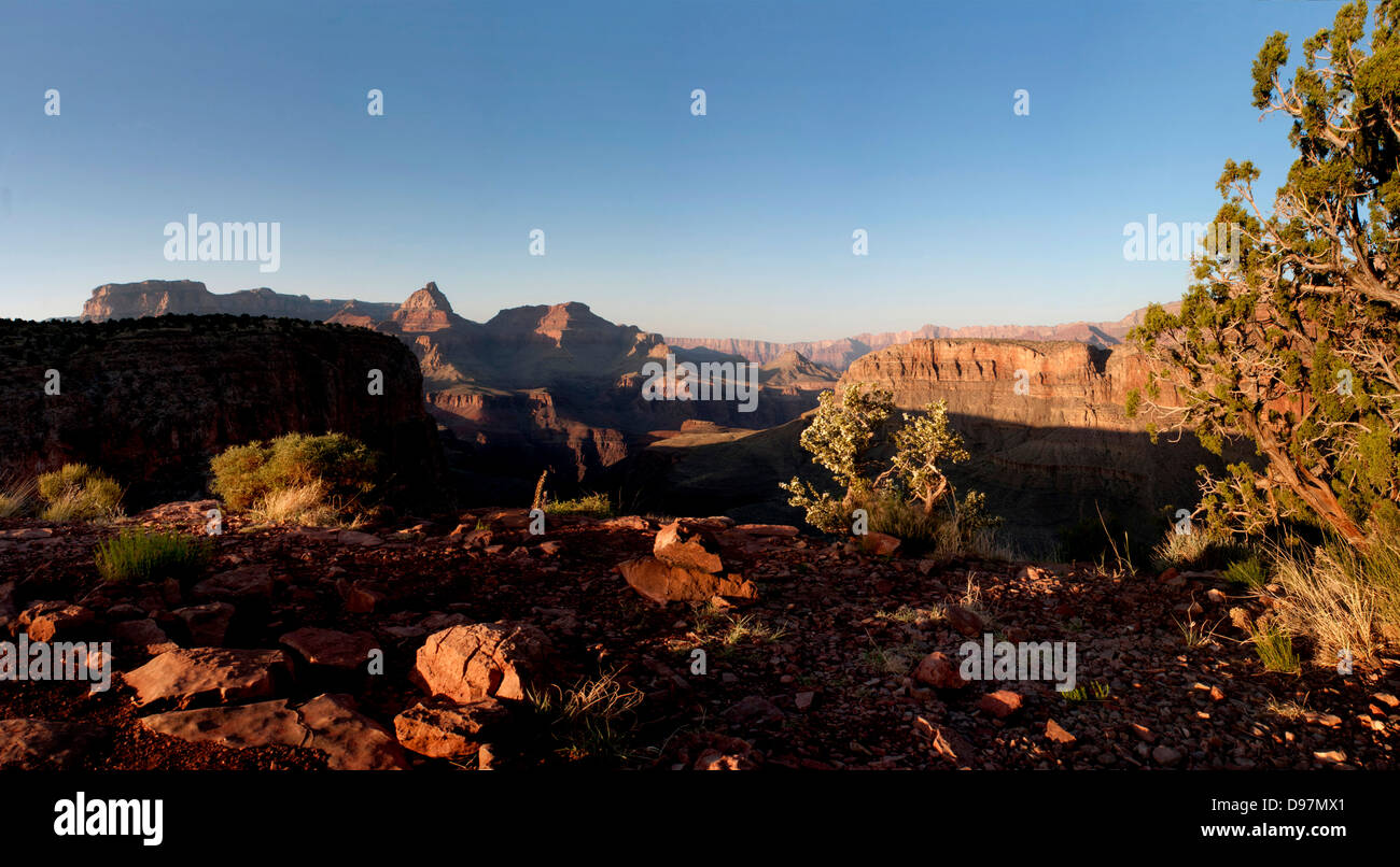 Teile des Grand Canyon National Park, im Horseshoe Mesa, nördlich von Flagstaff, Arizona, USA. Stockfoto