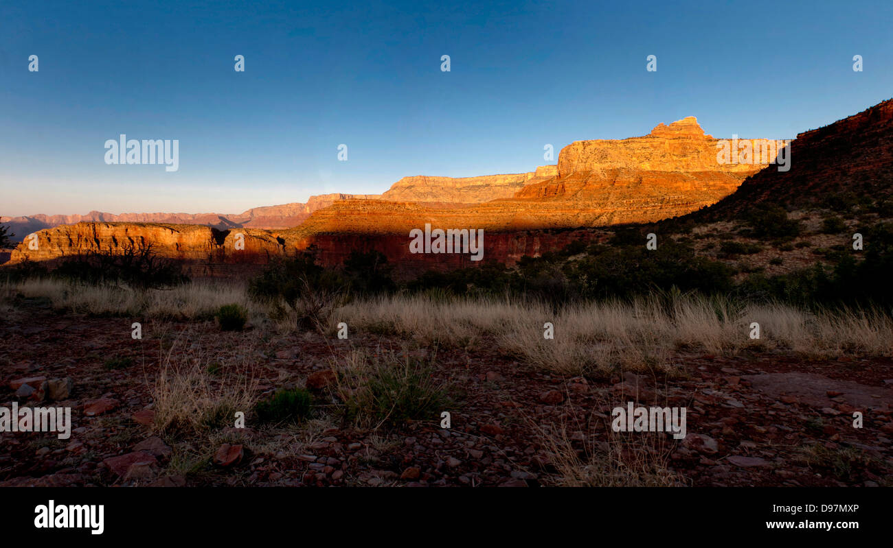 Teile des Grand Canyon National Park, im Horseshoe Mesa, nördlich von Flagstaff, Arizona, USA. Stockfoto