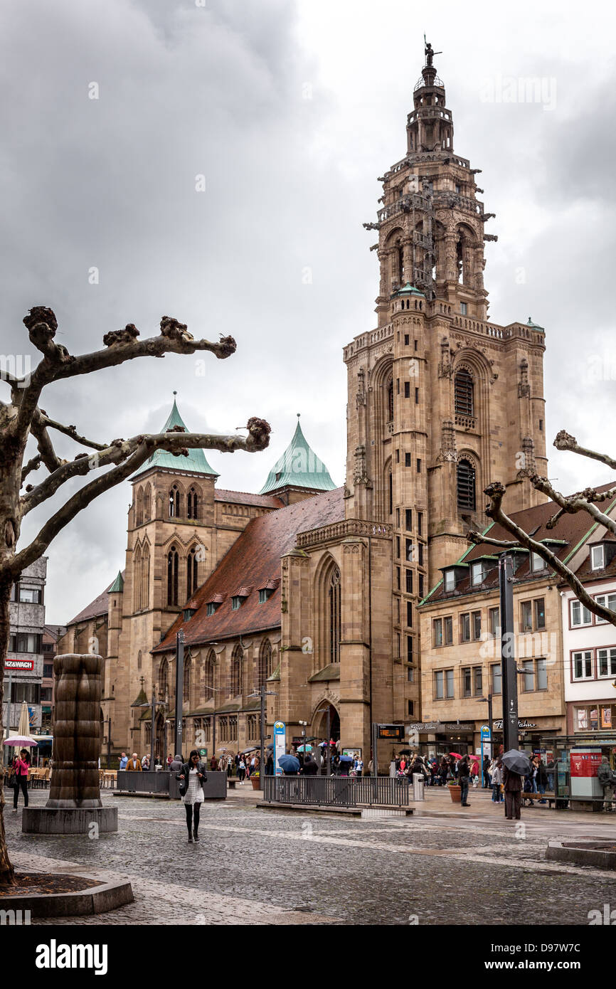 Kilianskirche, Heilbronn am Neckar, Deutschland, Europa. Stockfoto