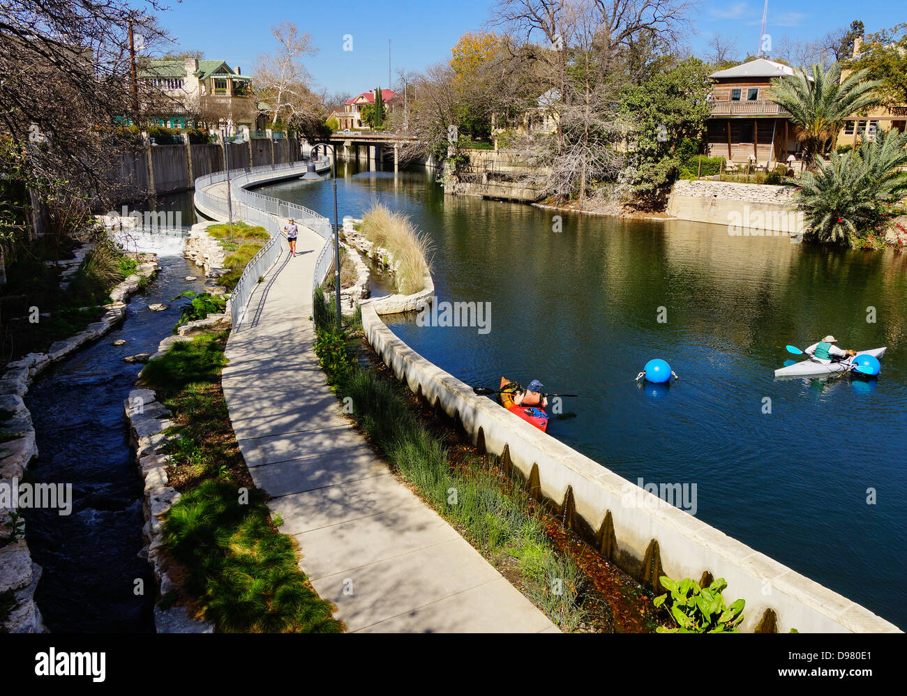 San Antonio, TX Riverwalk Stockfoto