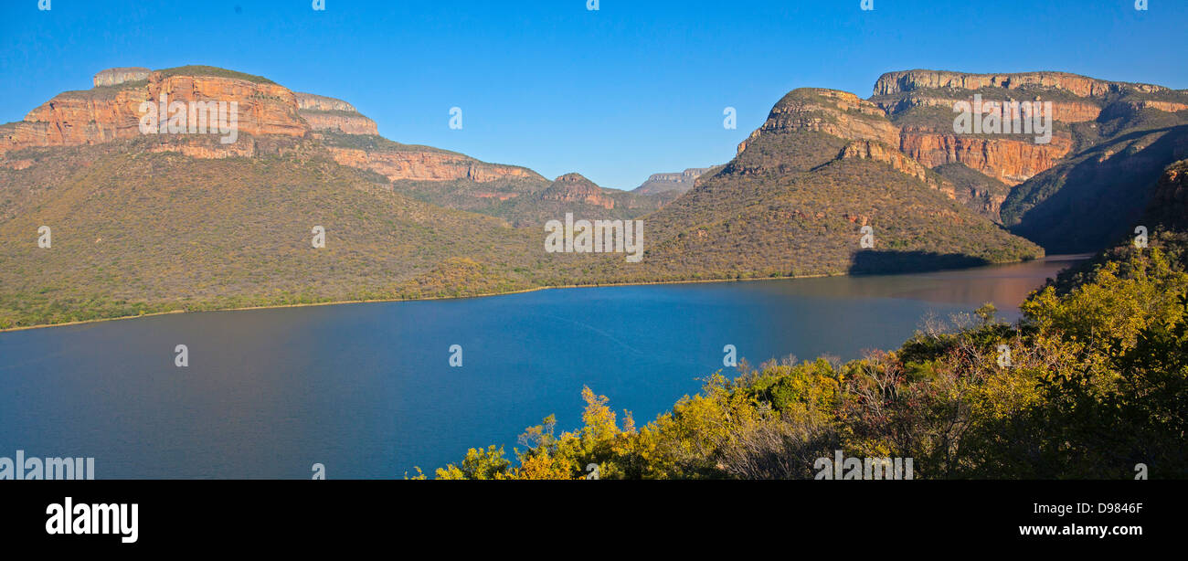 Blyde River dam Stockfoto