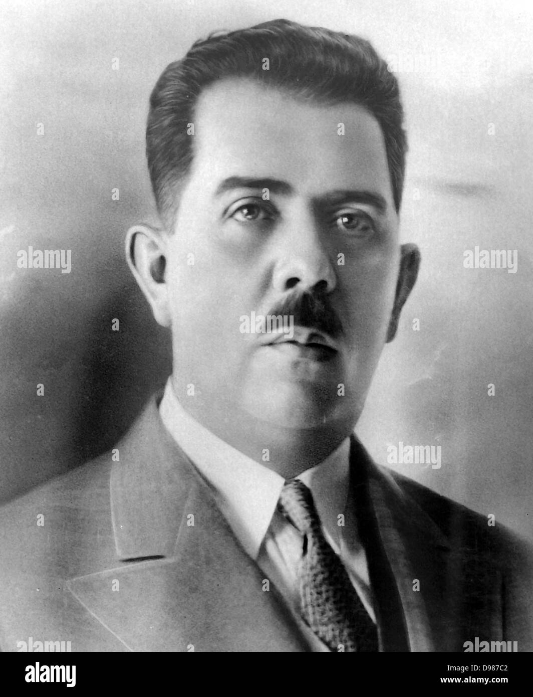 Lázaro Cárdenas del Río (21. Mai 1895 - 19. Oktober 1970) war Präsident von Mexiko von 1934 bis 1940 Stockfoto