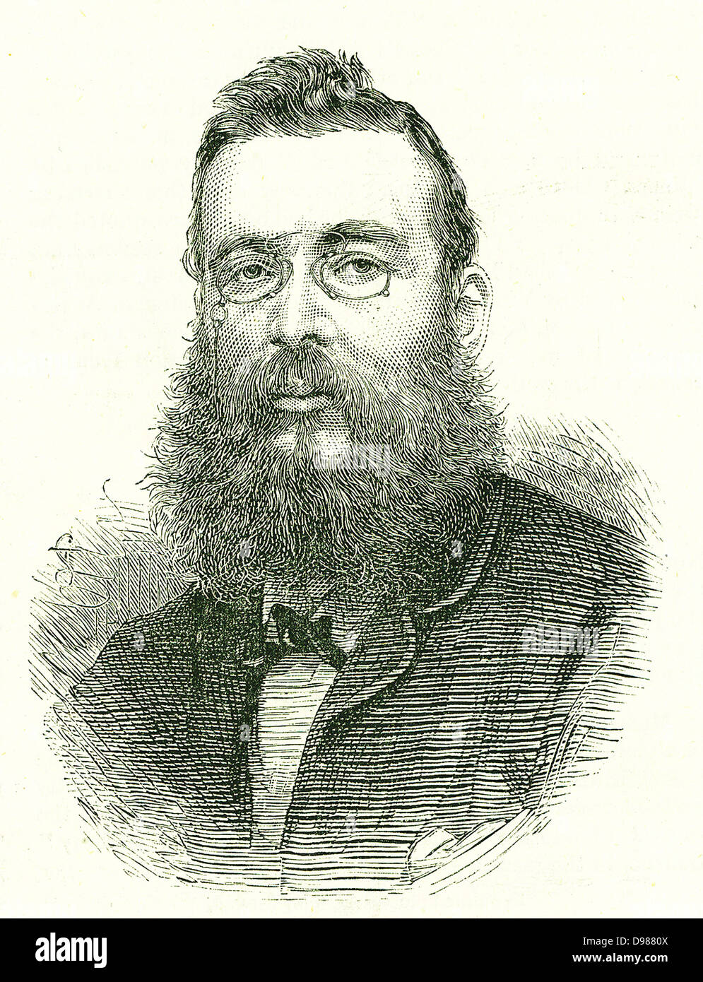 Fenian Sprengstoff Verschwörung, April 1883: PJ Tynan, sollte der Veranstalter der Verschwörung, die auch in der Phoenix-Park-Morde von 6. Mai 1883 verwickelt war. Berichtete nach Mexiko entgangen zu sein. Stockfoto