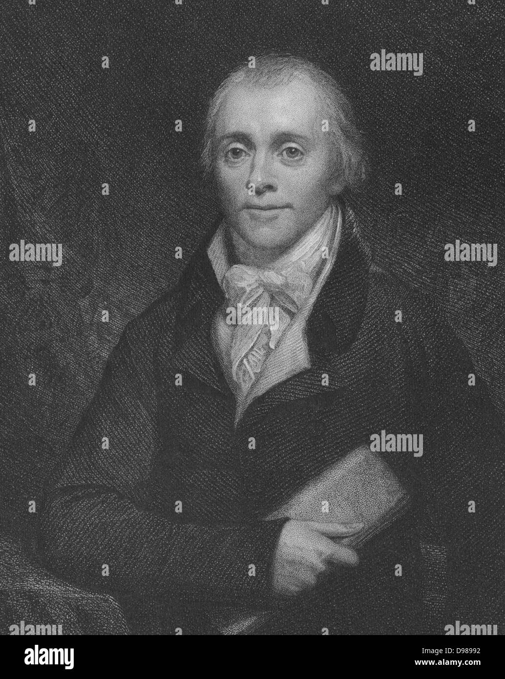 Spencer Perceval (1762-1812), britischer Premierminister von 1809. Er wurde ermordet, die von Joseph Bellingham an den Türen von der Lobby des House of Commons am 11. Mai 1812. Stockfoto