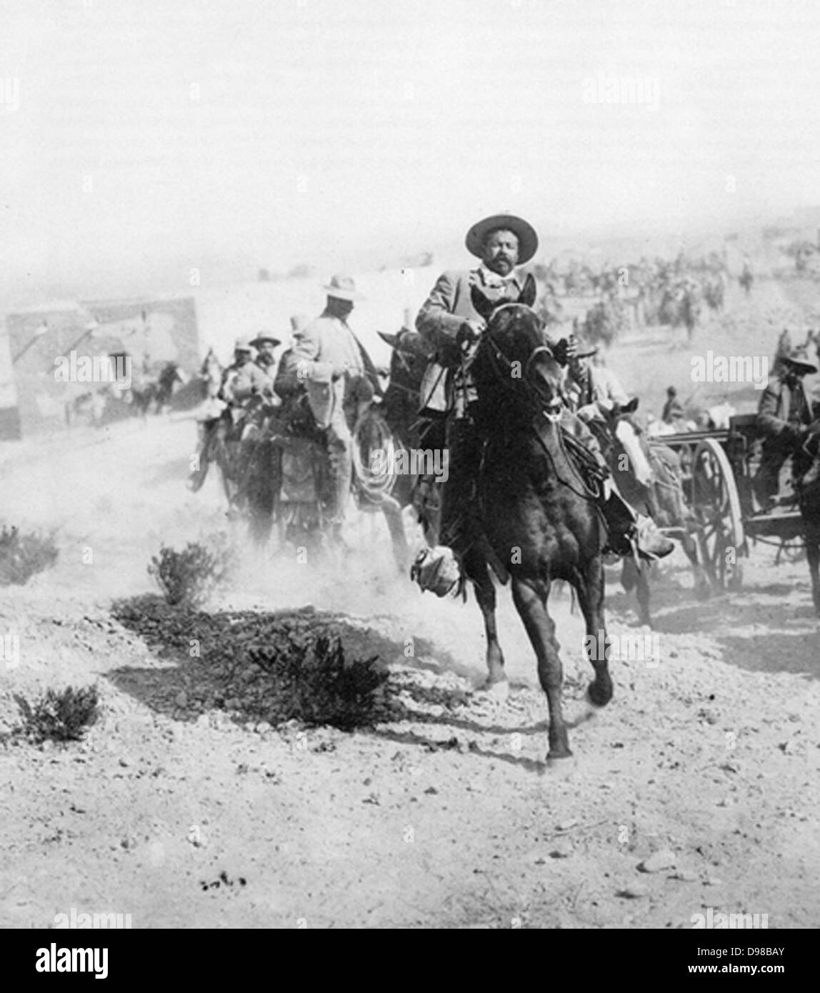 Doroteo Arango Arambula (1878-1923) bekannt als Pancho Villa ...
