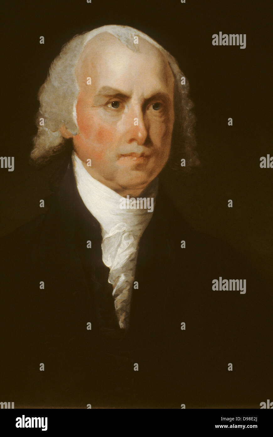 James Monroe (1758-1831) fünfter Präsident der Vereinigten Staaten (1817-1825). Monroe Doktrin war während seiner Verwaltung eingeführt. Porträt. Stockfoto