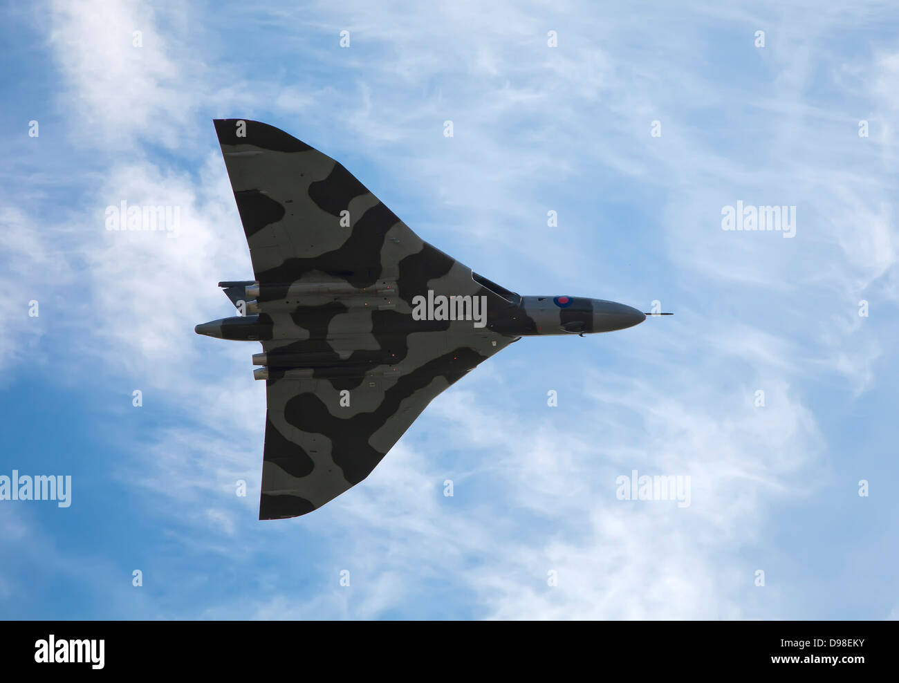 Vulcan Bomber Air Display 2012, Dunsfold Park Aerodrome, Cranleigh, Surrey, UK Stockfoto