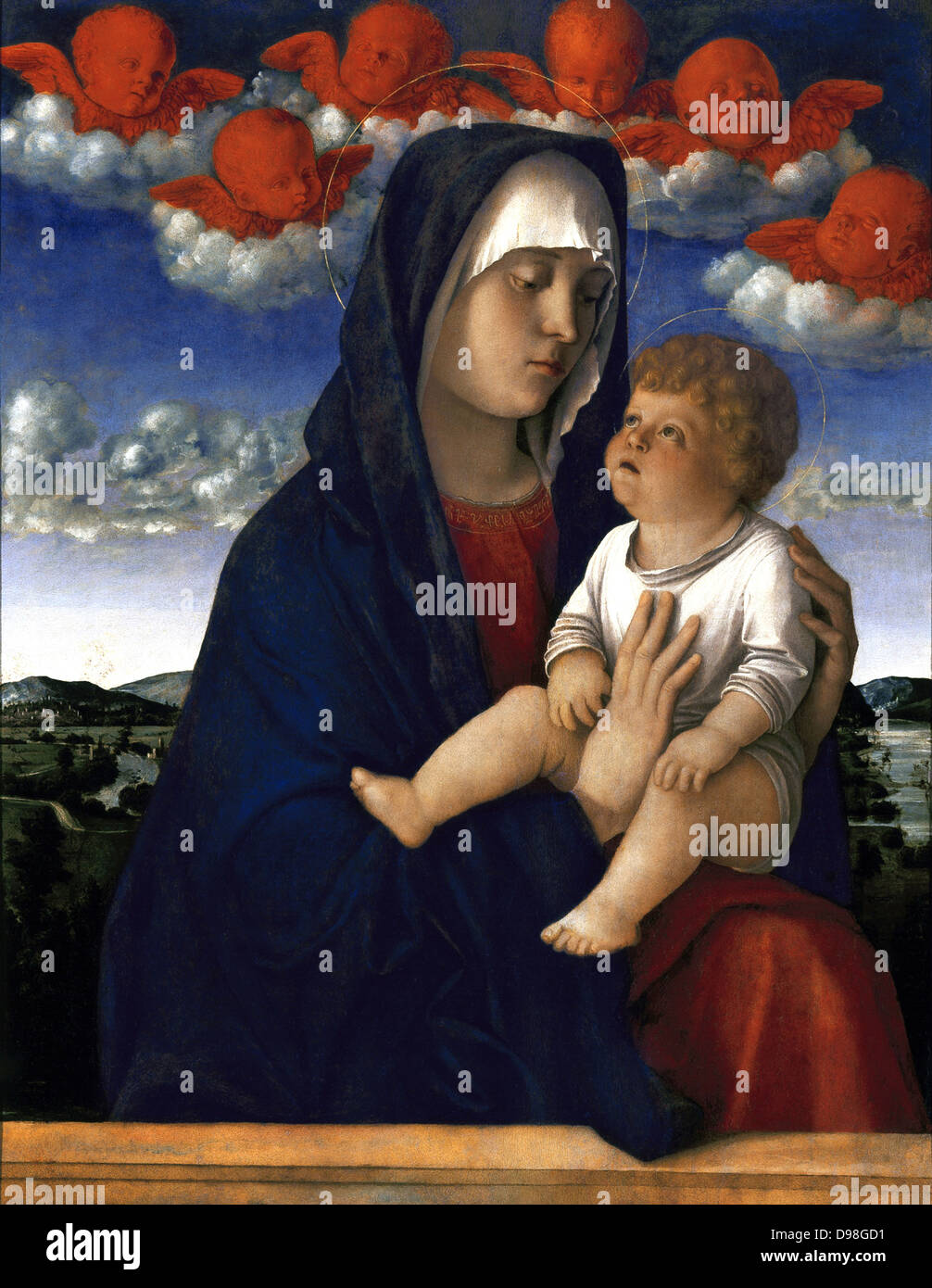 Giovanni Bellini, Venezia 1430, circa – 1516) Stockfoto