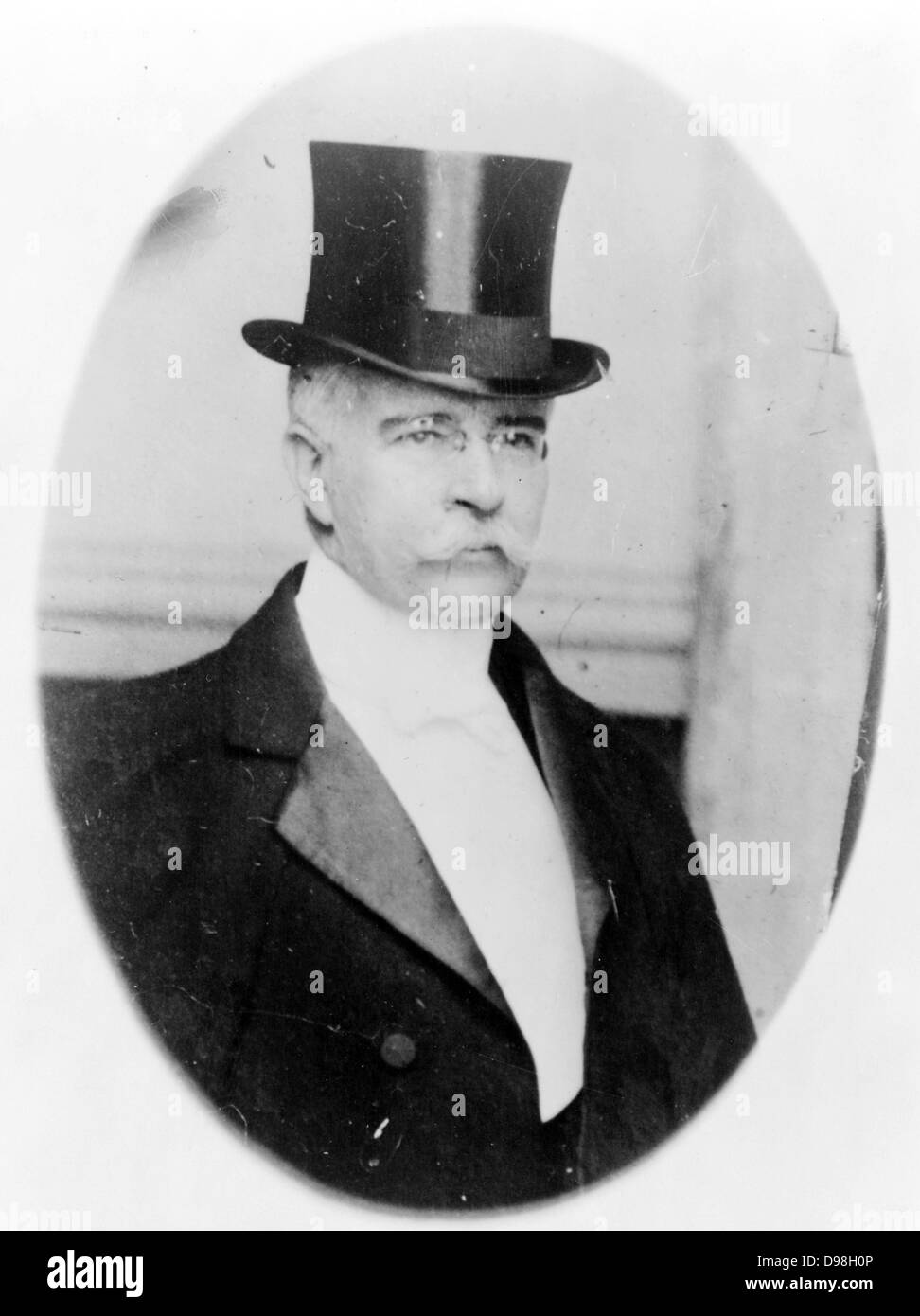 Francisco León de La Barra y Quijano (Querétaro, Juni 16, 1863 - September 23, 1939 in Biarritz, Frankreich) war ein mexikanischer Politiker und Diplomat, der als kommissarischer Präsident von Mexiko vom 25. Mai bis 6. November 1911 serviert. Stockfoto