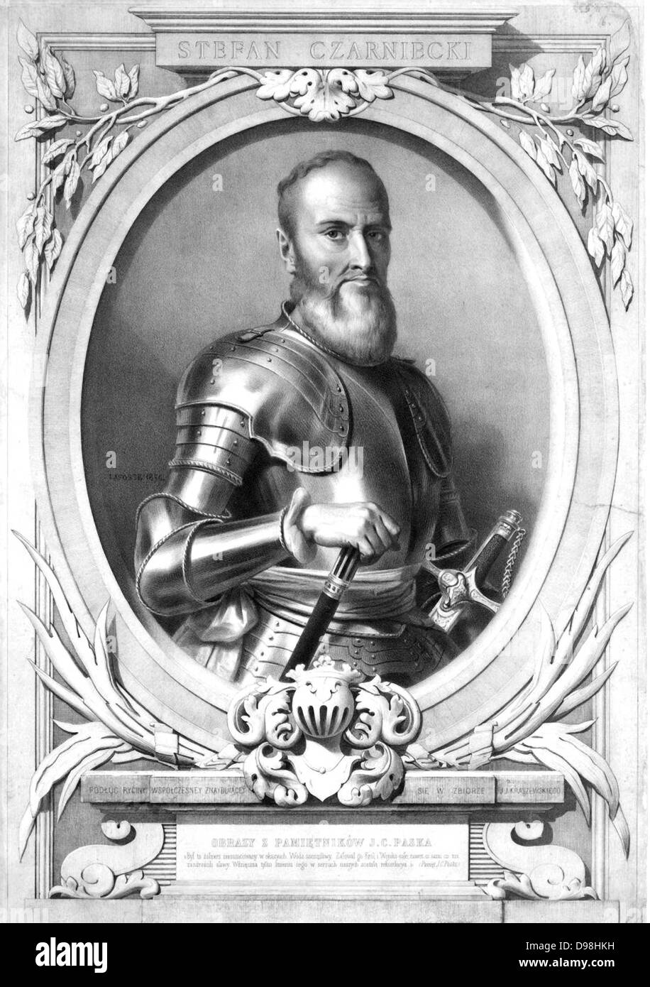 Stefan Czarniecki (1599-1665) polnischen litauische Commonwealth allgemeine und Edelmann. Stockfoto