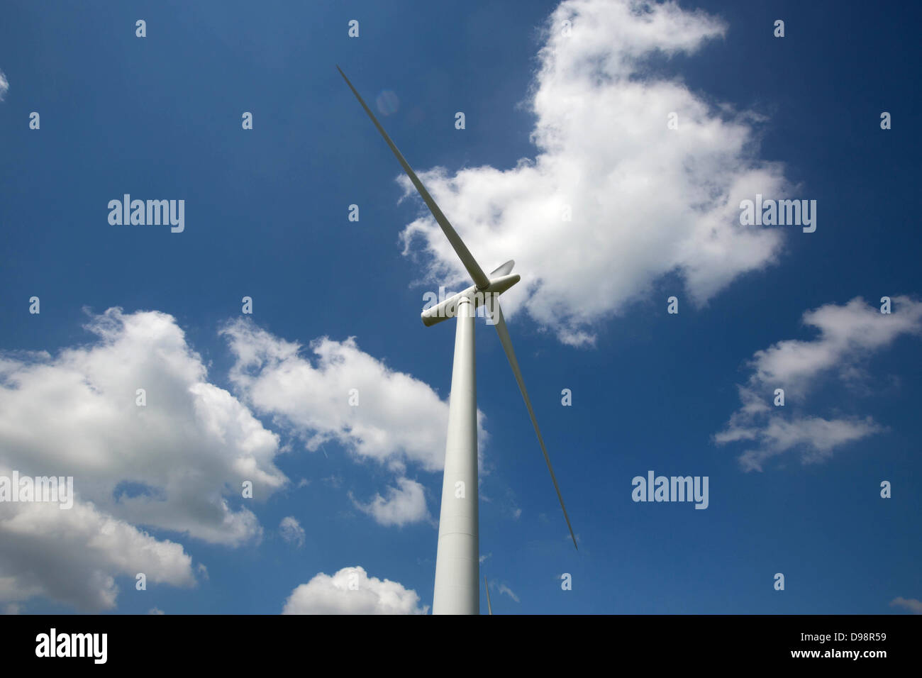 Wind-Turbine-Bild Stockfoto
