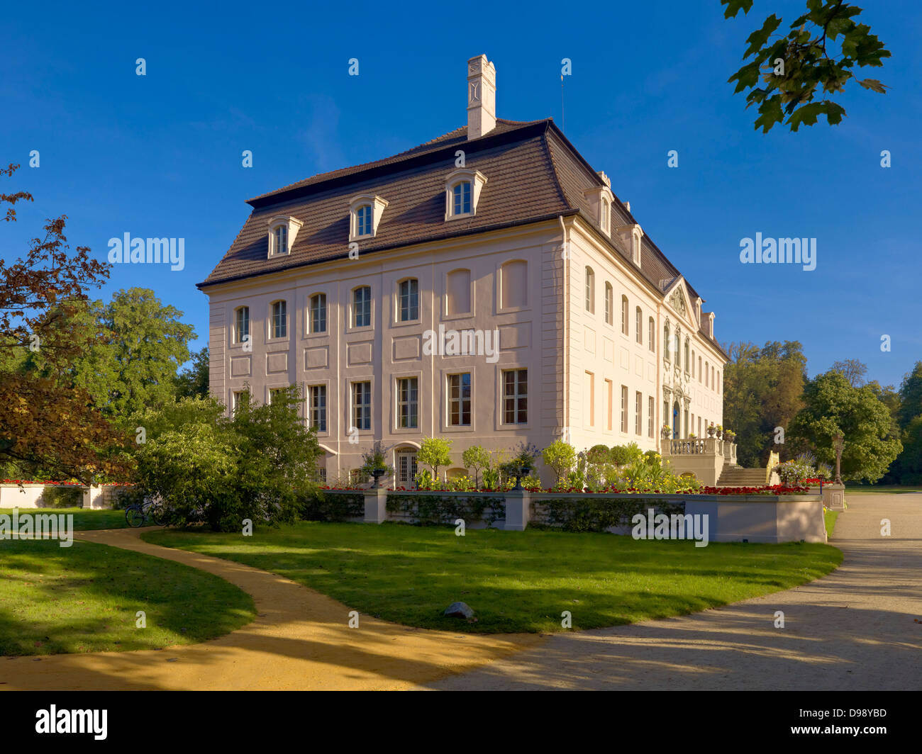 Branitz Palast im Branitzer Park in Cottbus, Brandenburg, Deutschland Stockfoto