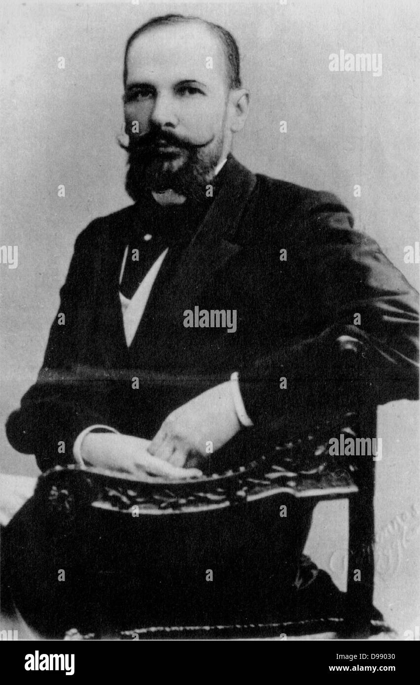 Peter Stolypin Premierminister Russlands 1906-1911 Stockfoto