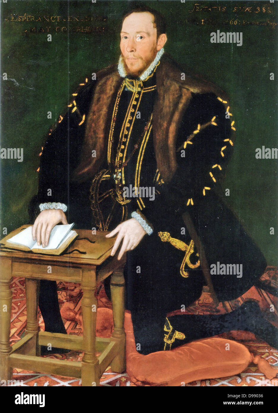 Thomas Percy, 7. Earl of Northumberland KG (1528-22. August 1572) führte das steigen des Nordens und wegen Hochverrats hingerichtet wurde. Stockfoto
