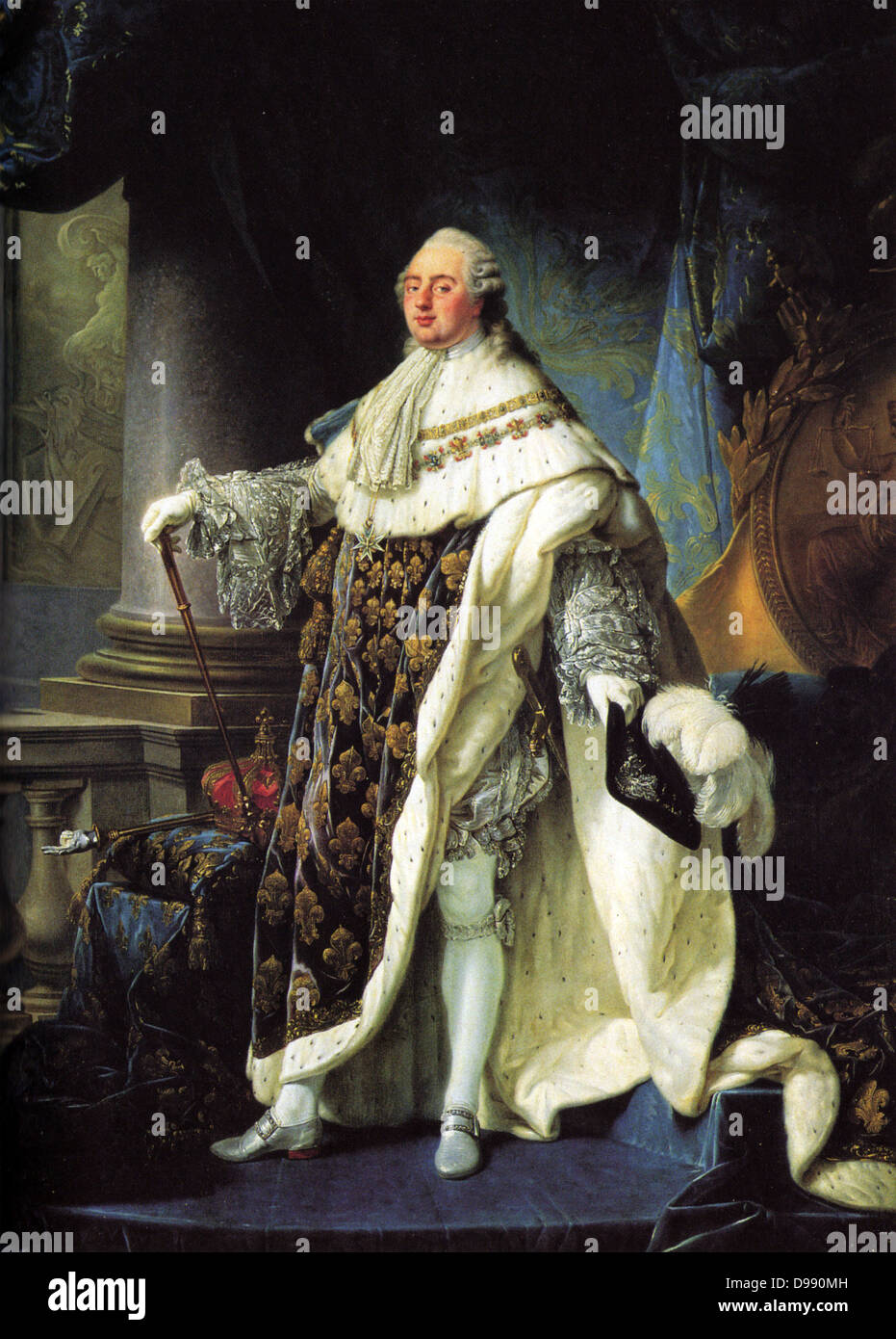 Louis XVI von Joseph-Siffred Duplessis Stockfoto