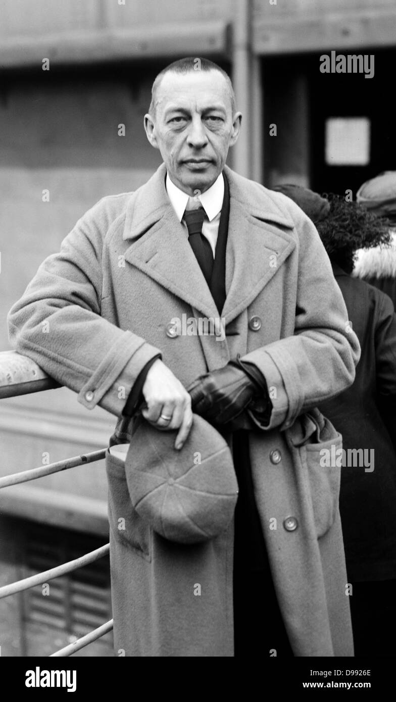 Sergej Wassiljewitsch Rachmaninow (18731943), russischer Komponist