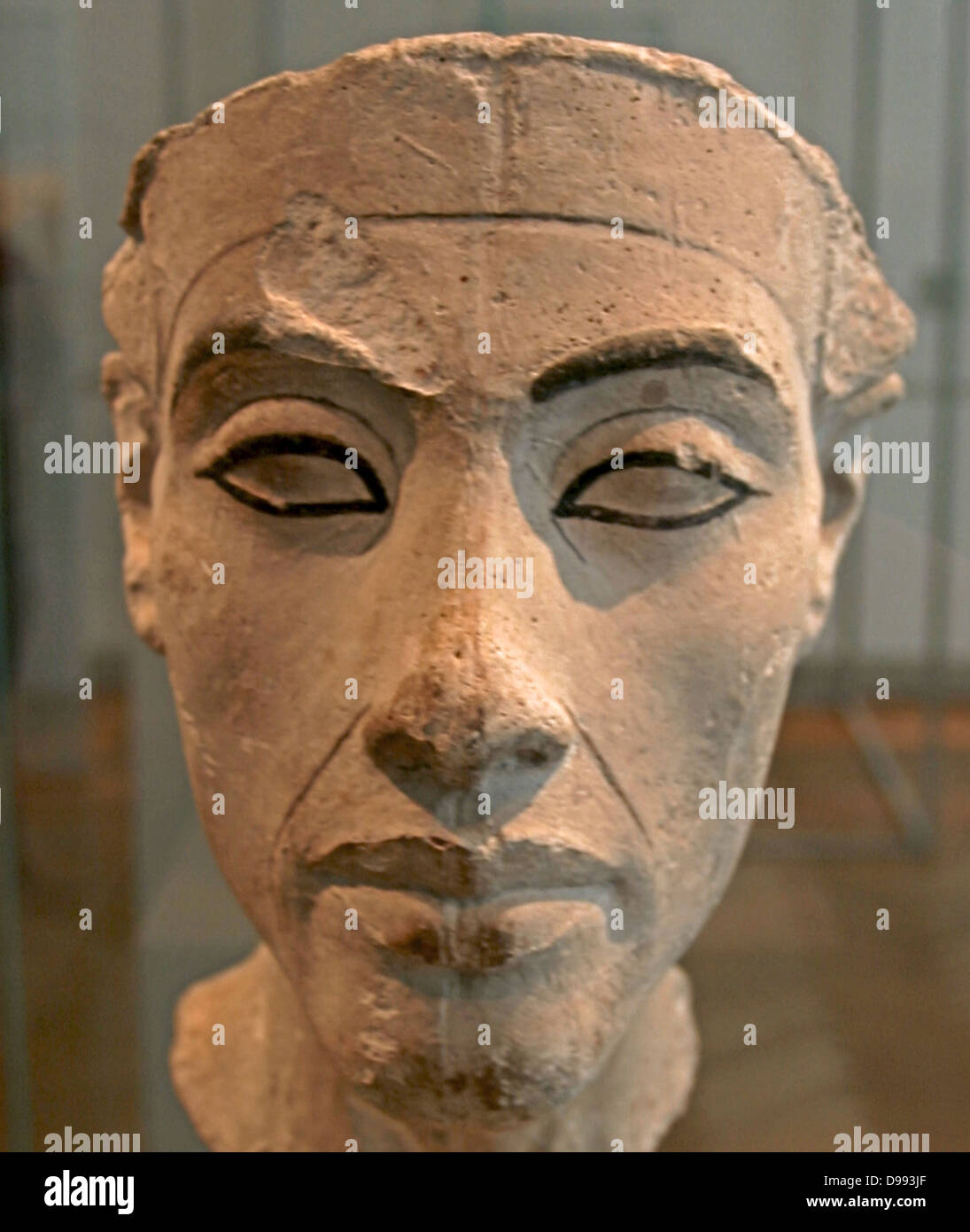 Büste der Nofretete (c1370-c1330 BC) Große Königliche Gemahlin (chief