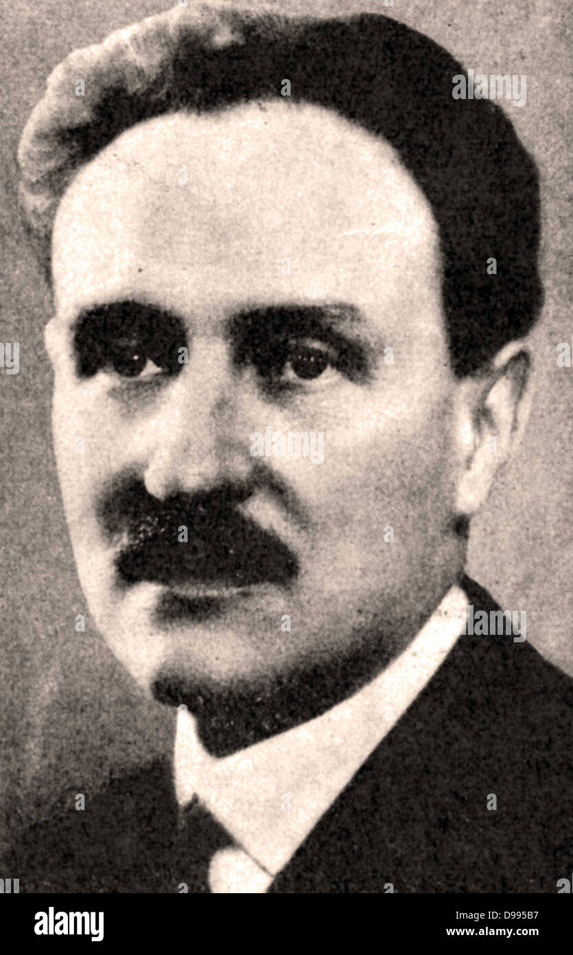 Camille Chautemps (1885-1963) französische Radikale Politiker, Ministerpräsident 1930, 1933-1934, 1937-1938. Minister in Petain der Vichy-regierung, bis auf einer Mission in die Vereinigten Staaten im Jahre 1940, wo er für den Rest seines Lebens verbrachte. Stockfoto