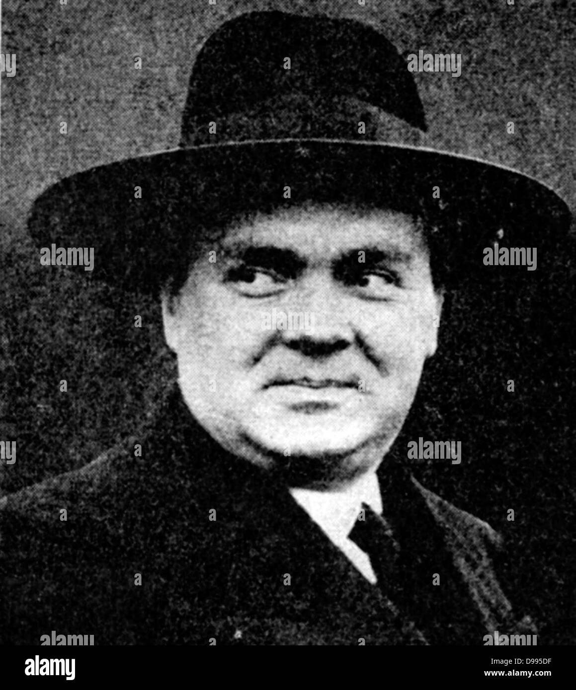 Paul-Henri Spaak (1899-1972) belgischen Sozialisten, Rechtsanwalt und internationaler Staatsmann. Premierminister 1838-1939, März 1946, 1947-1949. Außenminister 1939-1949. Stockfoto