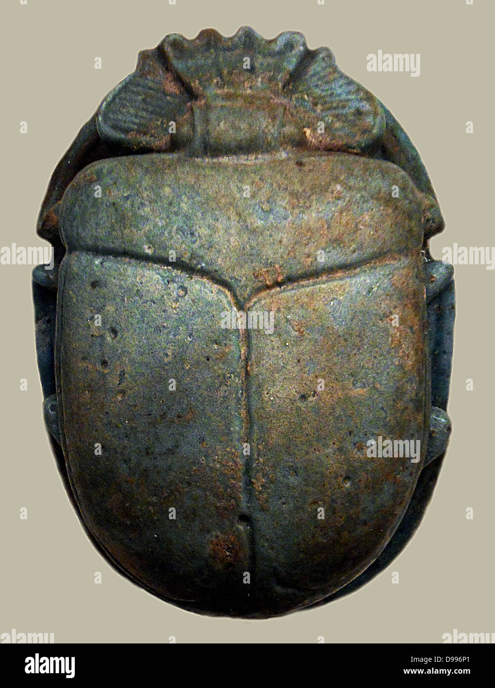 Ägyptische Amulett (Skarabäus-Käfer) Stockfoto