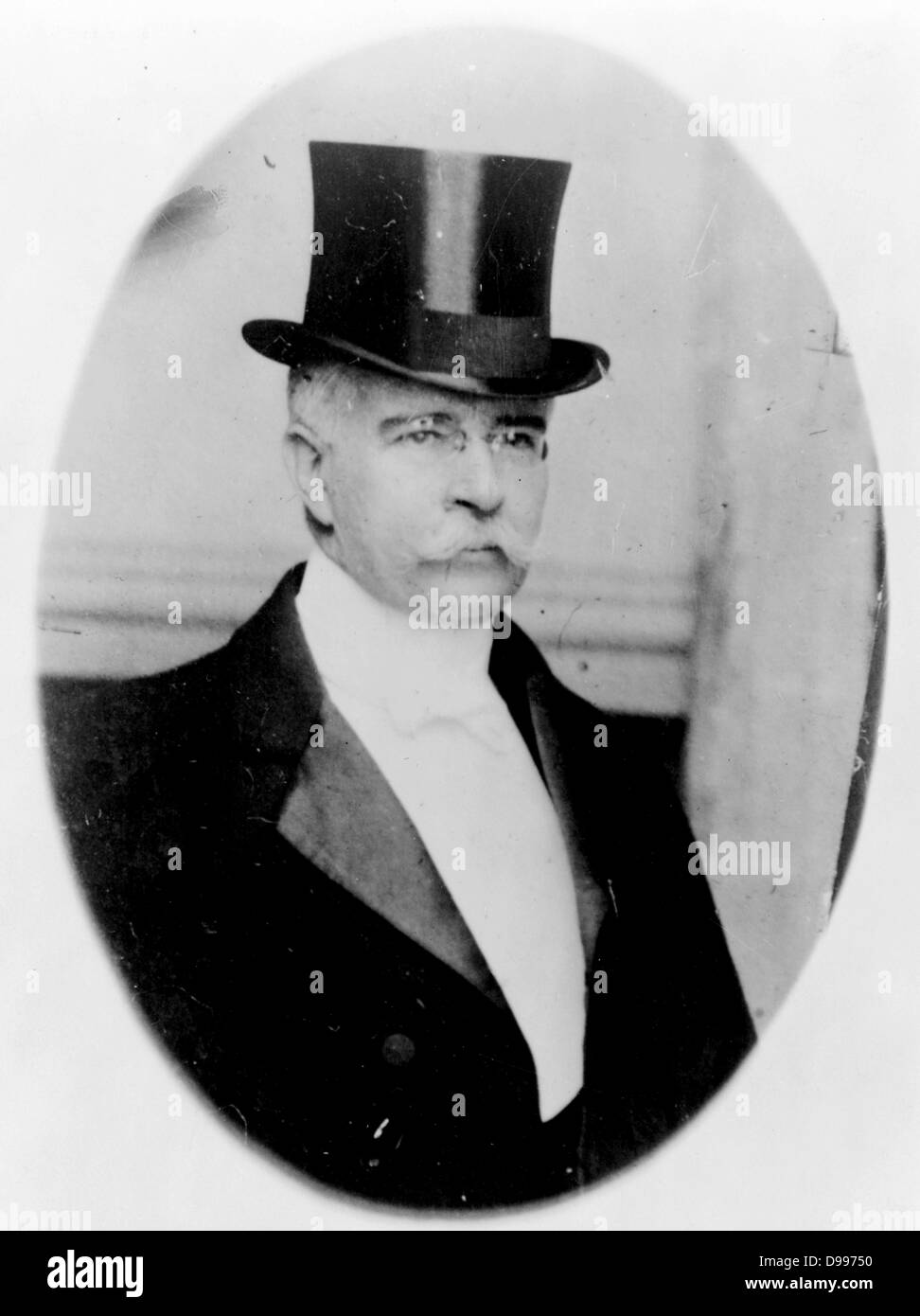 Francisco León de La Barra y Quijano (Querétaro, Juni 16, 1863 - September 23, 1939 in Biarritz, Frankreich) war ein mexikanischer Politiker und Diplomat, der als kommissarischer Präsident von Mexiko vom 25. Mai bis 6. November 1911 serviert. Stockfoto