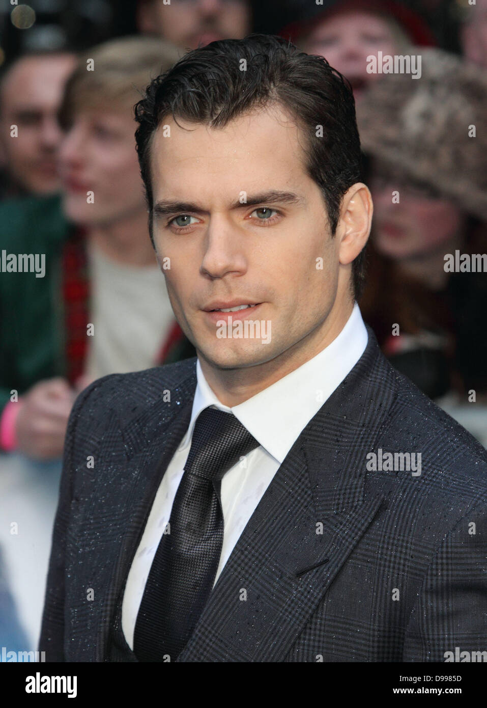 Neue Superman, Henry Cavill bei der UK-Premiere von "Man Of Steel' im Reich, Leicester Square, London - 12. Juni 2013 Foto von Keith Mayhew Stockfoto